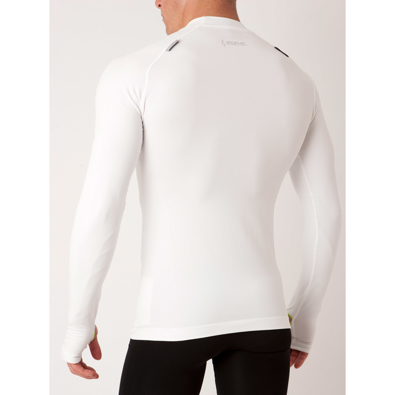 Iron-ic // Thumb Hole Athletic Shirt // White (S) - Advanced Athletic ...