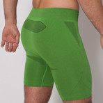 Iron-ic // Athletic Short // Green (XL)
