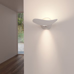 Infinity LED Wall Torchiere + Downlight (Dove Grey)