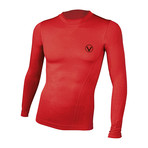 Vivasport // Long-Sleeve Athletic Shirt // Red (L/XL)