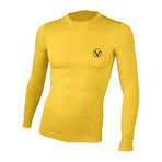 Vivasport // Long-Sleeve Athletic Shirt // Yellow (L/XL)