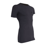 Vivasport // Short-Sleeve Crewneck Athletic Shirt // Black (L/XL)