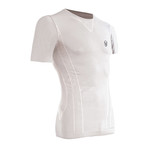 Vivasport // Short-Sleeve Crewneck Athletic Shirt // White (S/M)