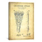 Lacrosse Stick // Vintage (18"W x 26"H x 0.75"D)