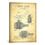 Golf Club // Vintage (18"W x 26"H x 0.75"D)