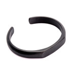 ID Bangle // Matte Black (7" Wrist)