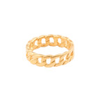 Cuban Ring // Gold (Size 6)