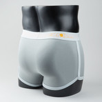 Boxer Briefs // Grey + Light Grey (M)