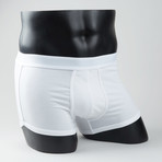 Boxer Briefs // Classic Black + Classic White + Navy Blue // Pack of 3 (S)