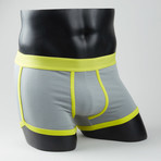 Boxer Briefs // Classic Black + Lemon Green + Lemon Grey // Pack of 3 (XL)