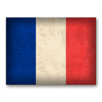 France (15"W x 11.25"H x 0.75"D)