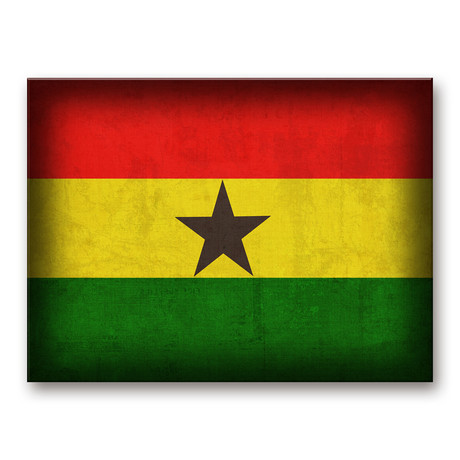 Ghana (15"W x 11.25"H x 0.75"D)