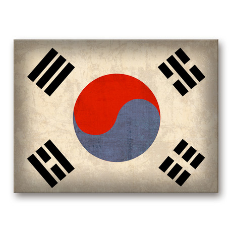 South Korea (15"W x 11.25"H x 0.75"D)