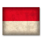 Indonesia (15"W x 11.25"H x 0.75"D)