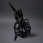 Galatine 7 Piece Set + Black Diamond XL Knife Block