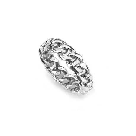Link Ring // Silver (Size 8)