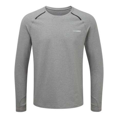 Mid-Weight Long Sleeved Tee // Stone Grey (XS)