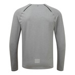 Mid-Weight Long Sleeved Tee // Stone Grey (M)