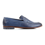 Contrast Stitch Penny Loafer // Navy (Euro: 43)