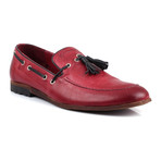 Contrast Tassel Loafer // Bordeaux (Euro: 40)