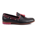 Contrast Tassel Loafer // Black (Euro: 44)