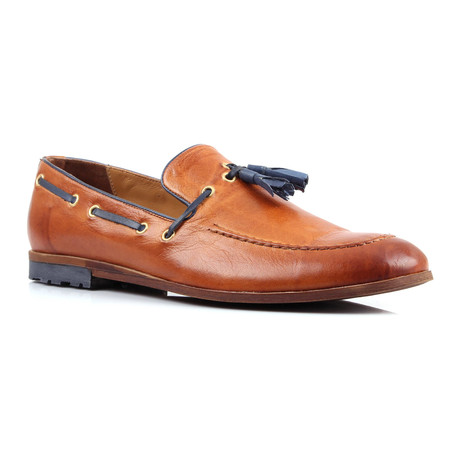 Contrast Tassel Loafer // Tobacco (Euro: 40)
