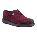 Perforated Platform Derby // Bordeaux (Euro: 41)