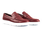 Tassel Smoking Slipper Platform Sneaker // Bordeaux (Euro: 40)