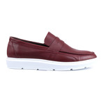 Tassel Smoking Slipper Platform Sneaker // Bordeaux (Euro: 40)