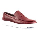 Tassel Smoking Slipper Platform Sneaker // Bordeaux (Euro: 40)