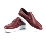Tassel Smoking Slipper Platform Sneaker // Bordeaux (Euro: 40)