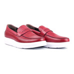 Penny Loafer Platform Sneaker // Bordeaux (Euro: 40)