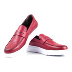 Penny Loafer Platform Sneaker // Bordeaux (Euro: 40)