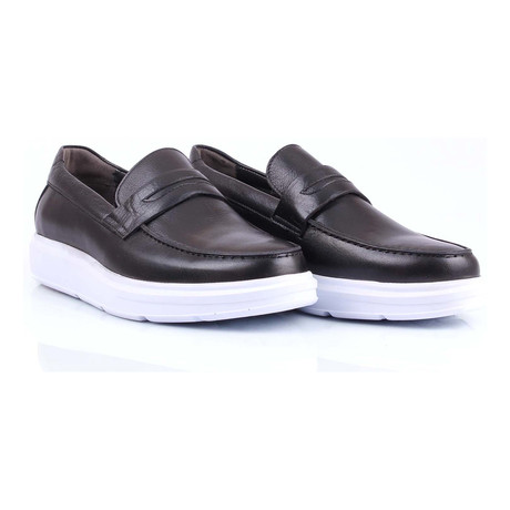 Penny Loafer Platform Sneaker // Black (Euro: 40)
