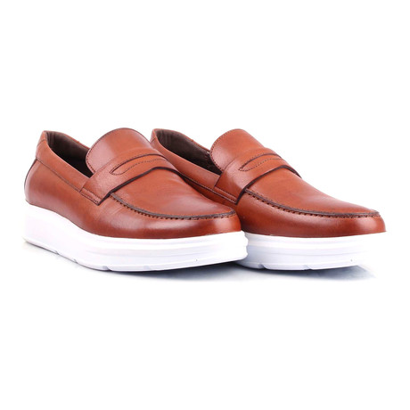 Penny Loafer Platform Sneaker // Tobacco (Euro: 40)