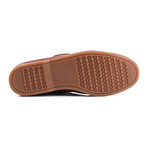Contrast Stitch Laced Boat Shoe // Brown (Euro: 43)