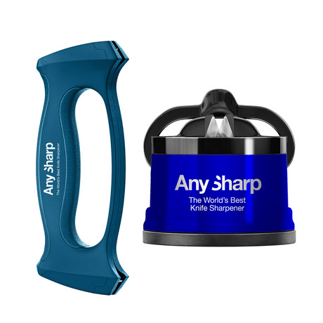 AnySharp Pro Blue + Multitool Sharpener