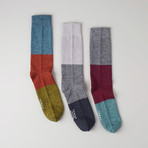 Lightweight Crew Socks // Riker // Pack of 3
