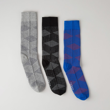 Lightweight Crew Socks // Tyrell // Pack of 3