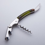 Clos Laguiole Corkscrew // Green Vine Stock Handle