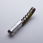 Clos Laguiole Corkscrew // Green Vine Stock Handle