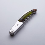 Clos Laguiole Corkscrew // Green Vine Stock Handle