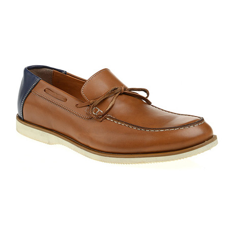 Colorblocked Laced Loafer // Tobacco (Euro: 42)