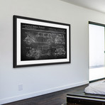 1929 Durant Framed Print (8"H x 12"W x 1.5"D)