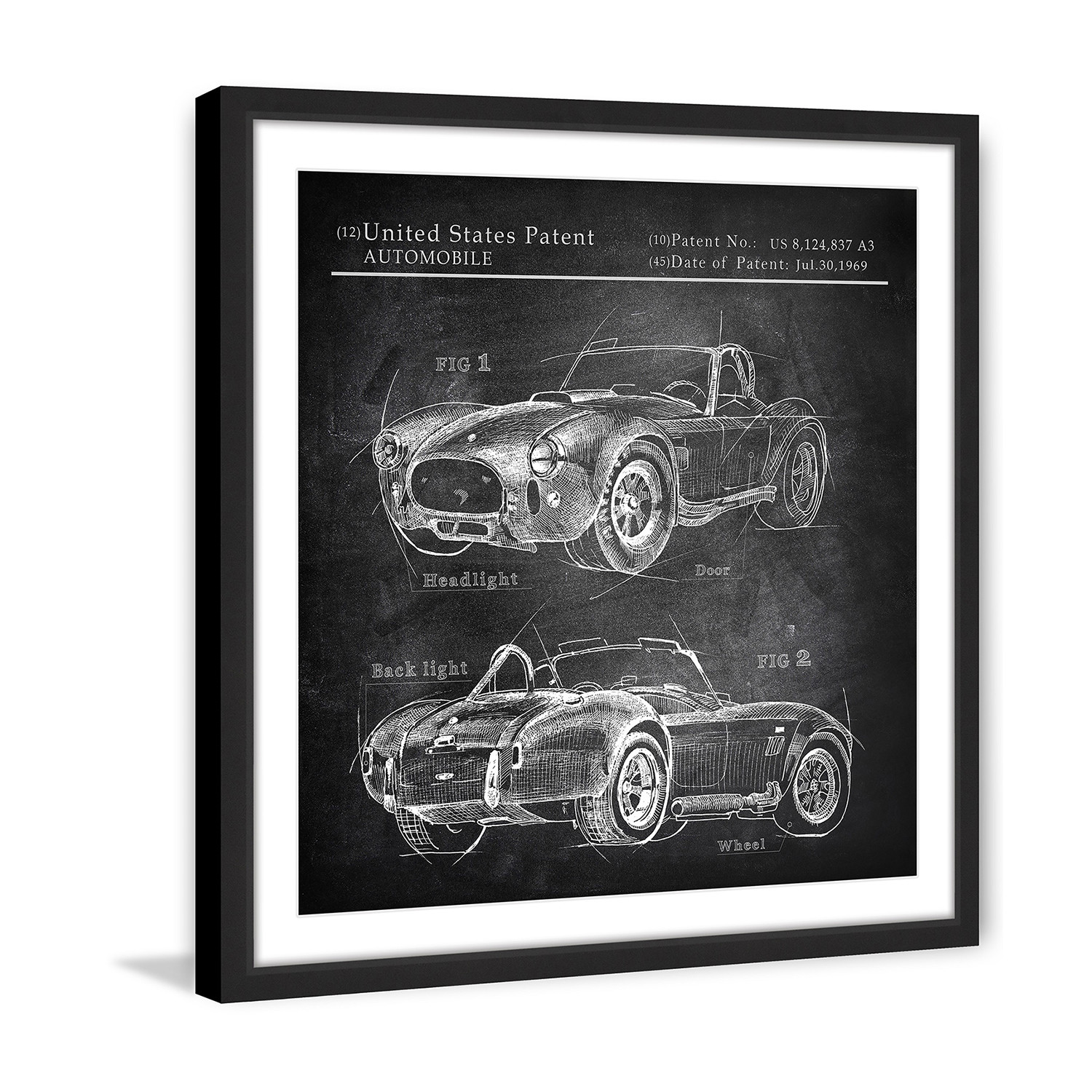 1965 Shelby Cobra Framed Print (12