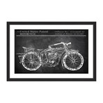 Triumph Speed Twin Framed Print (8"H x 12"W x 1.5"D)