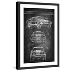 Mustang Shelby Framed Print (12"H x 8"W x 1.5"D)