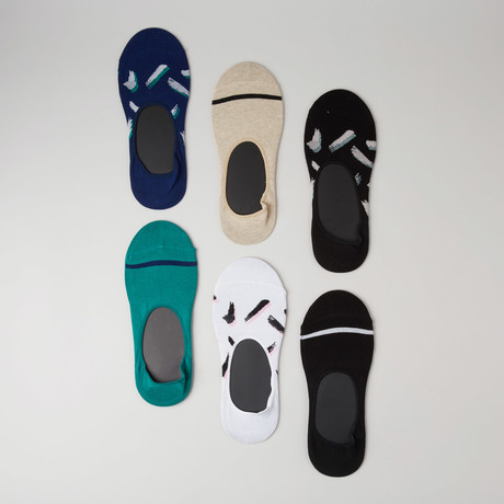 No-Show Socks // Chad // Pack of 6