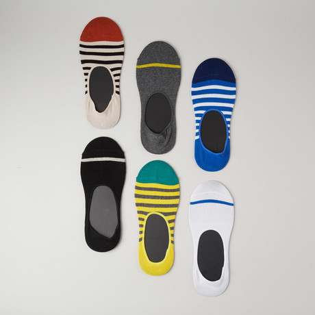 No-Show Socks // Theo // Pack of 6