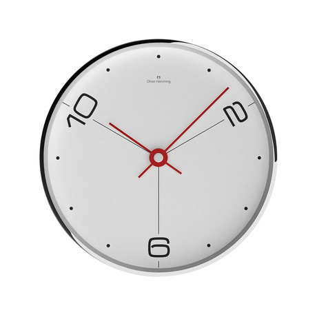 16" Chrome Wall Clock // W400S14WTR